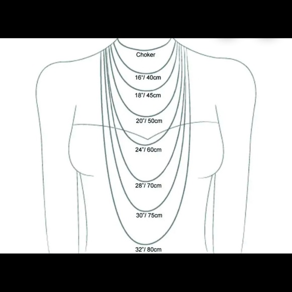 🔥 15” Real Turquoise and Gold Necklace - Picture 4 of 4